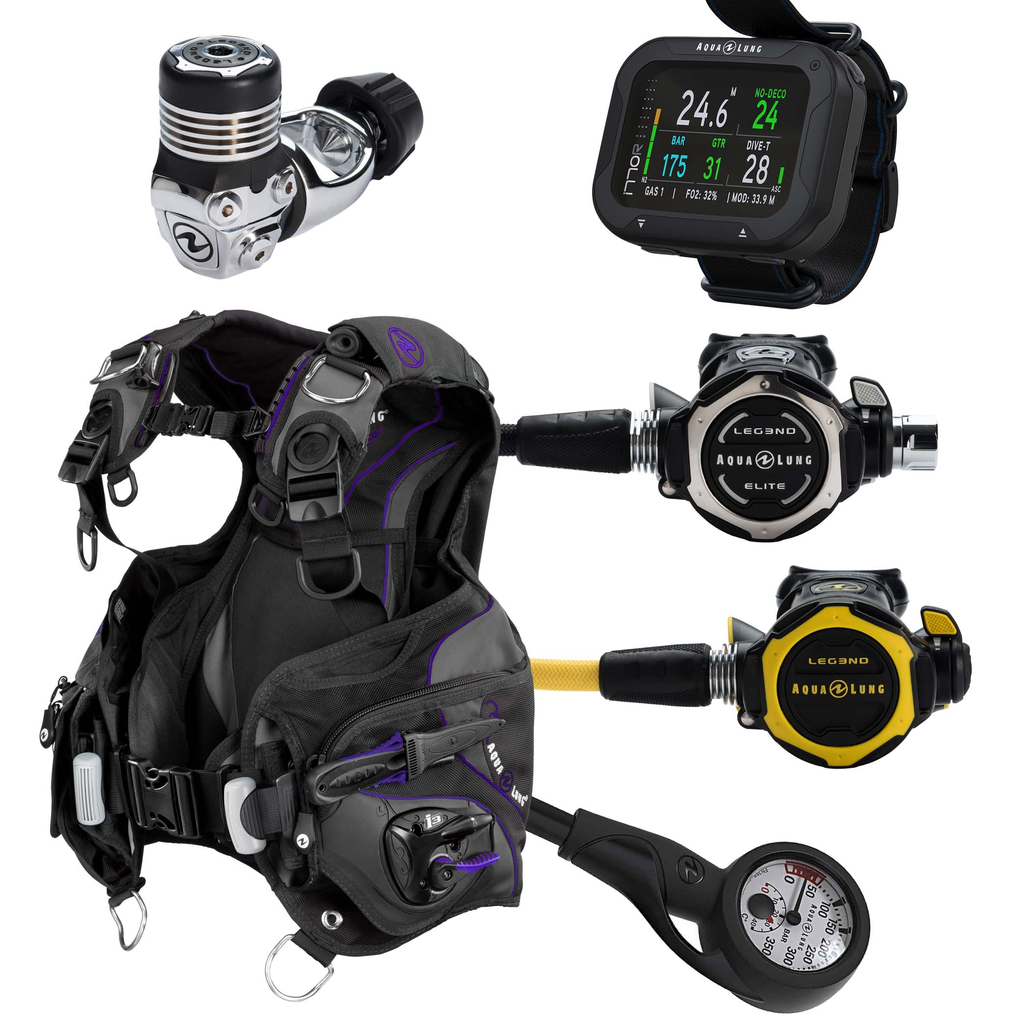 Aqua Lung Women's Soul Scuba Package Dive Gear Australia