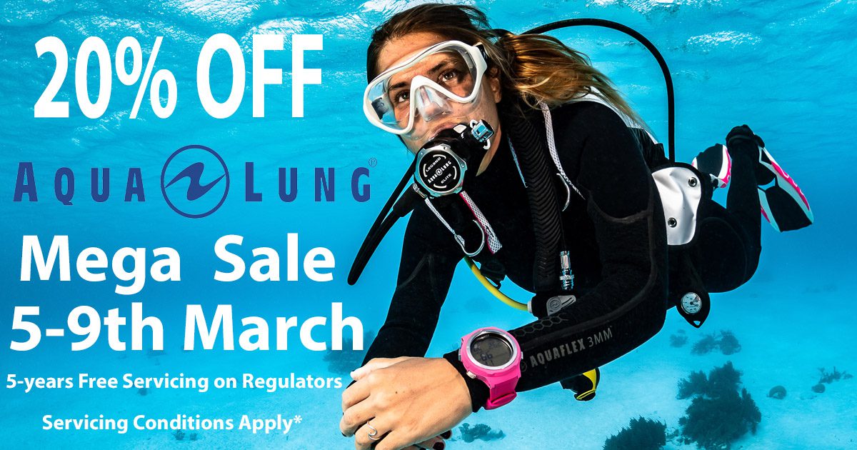 20 OFF AQUALUNG DIVE GEAR SALE Dive Gear Australia