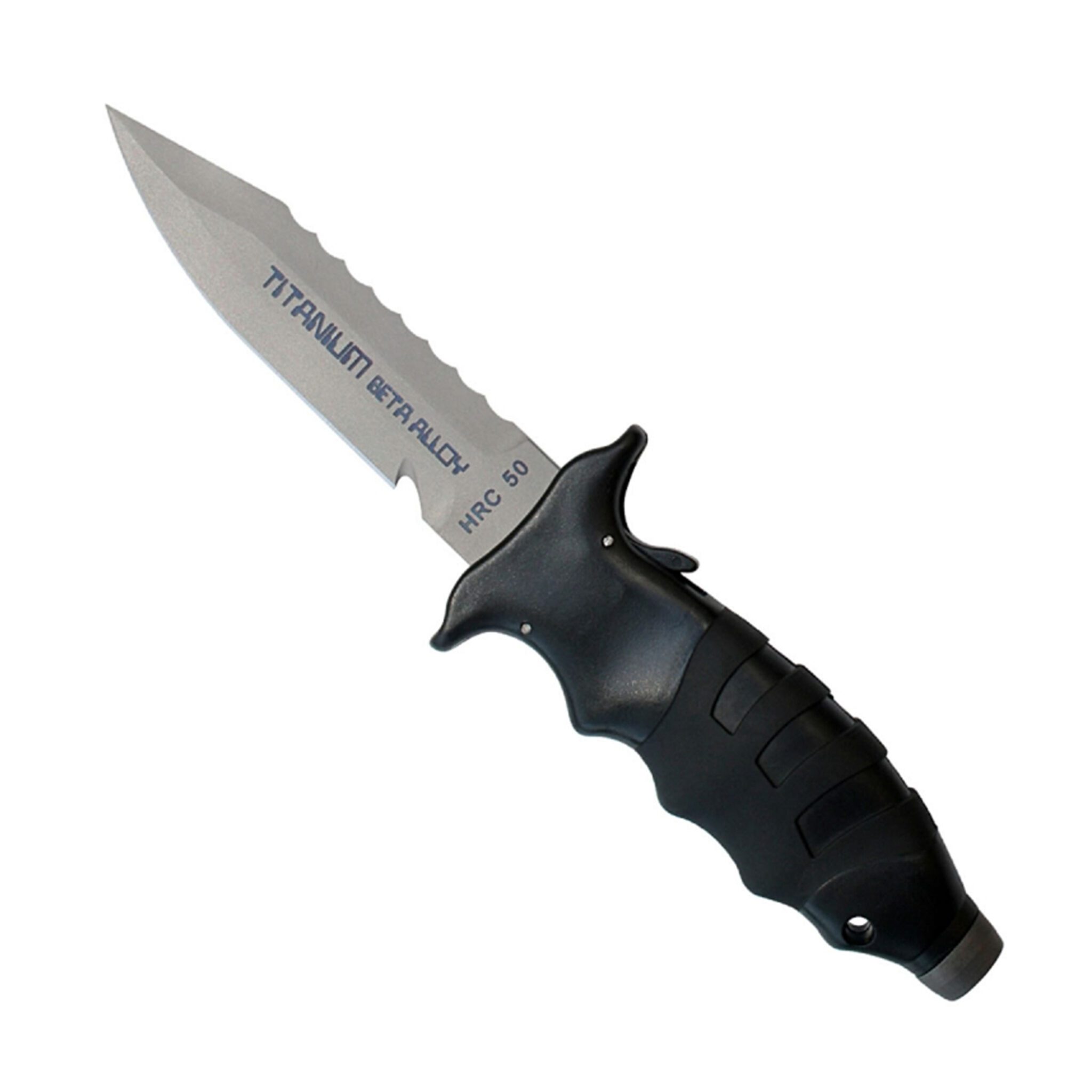 Ocean Design SQR HRC50 Titanium Knife - Point Tip