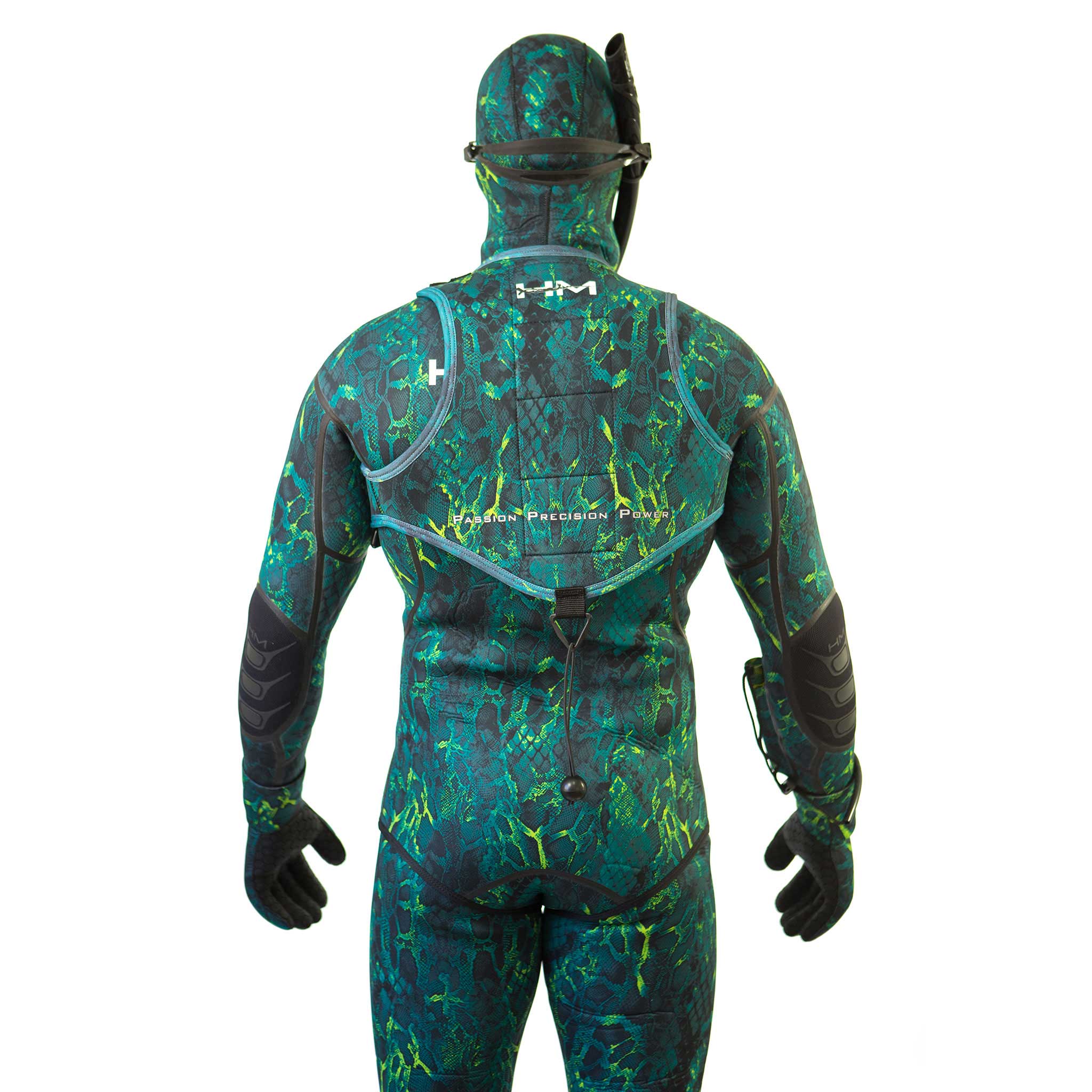 Buy Beuchat Mundial Pacific Green 5mm Wetsuit, Spearfishing Wetsuit, Freediving Wetsuit