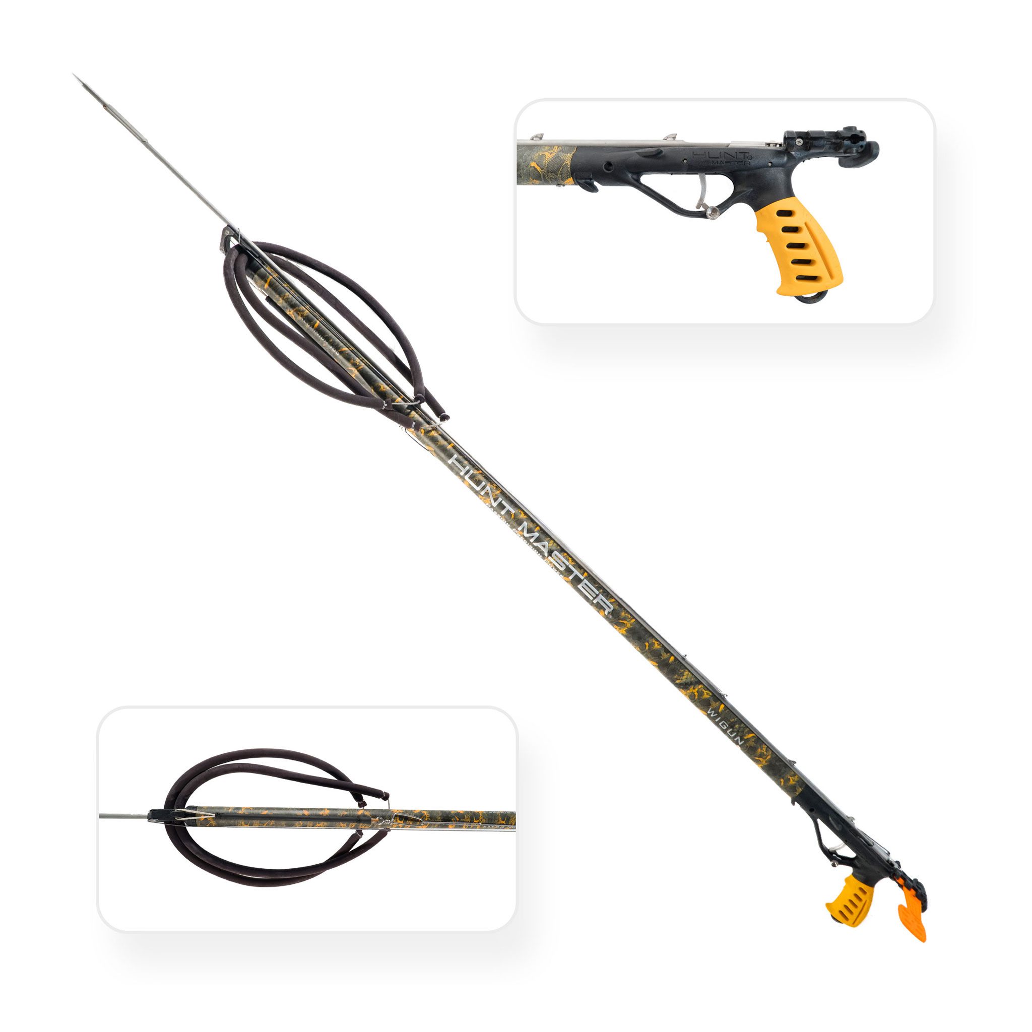 UNDERSEA SPIDER SPEARGUN - 3 SIZES - HUNTING SPEAR