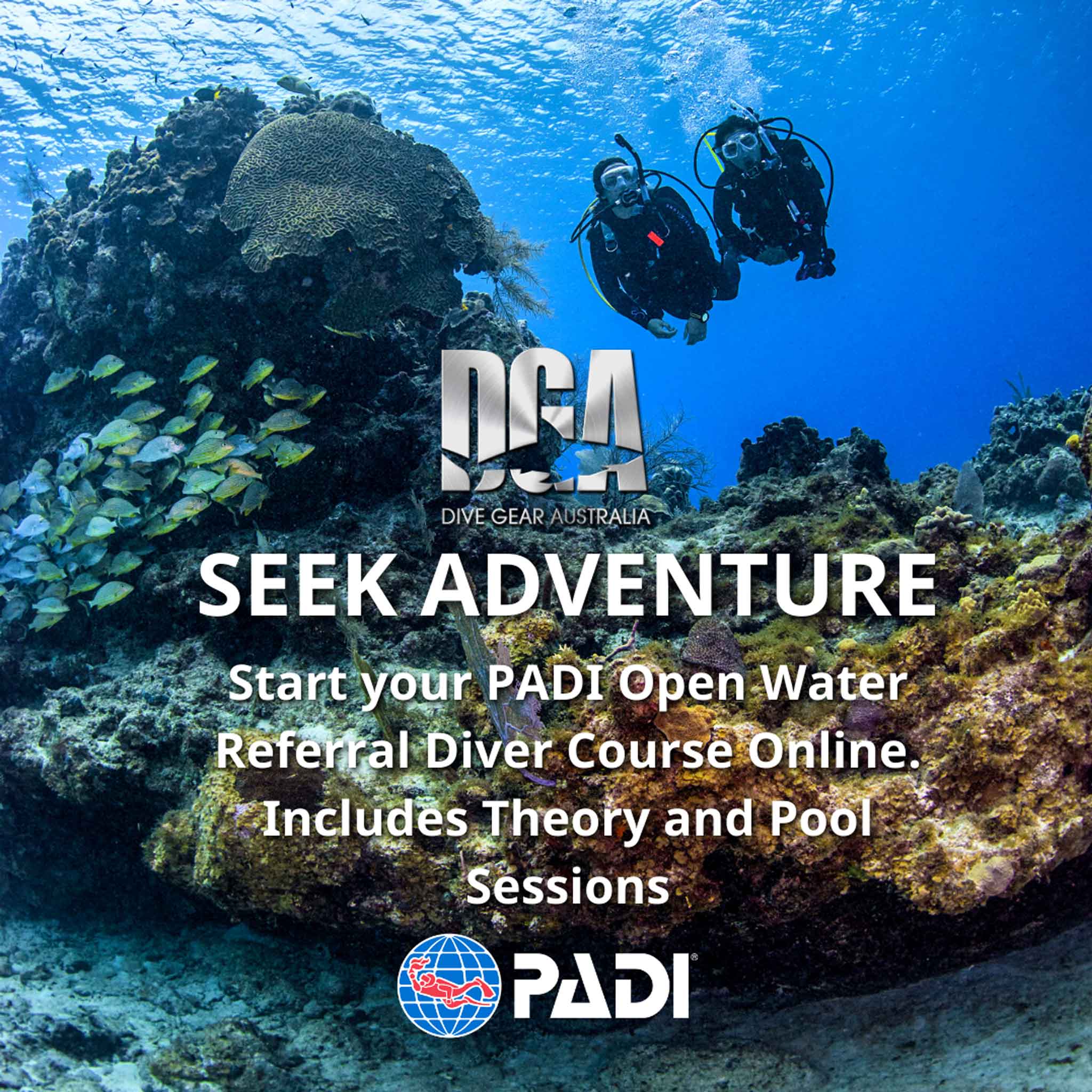 PADI Open Water Referral Dive Course