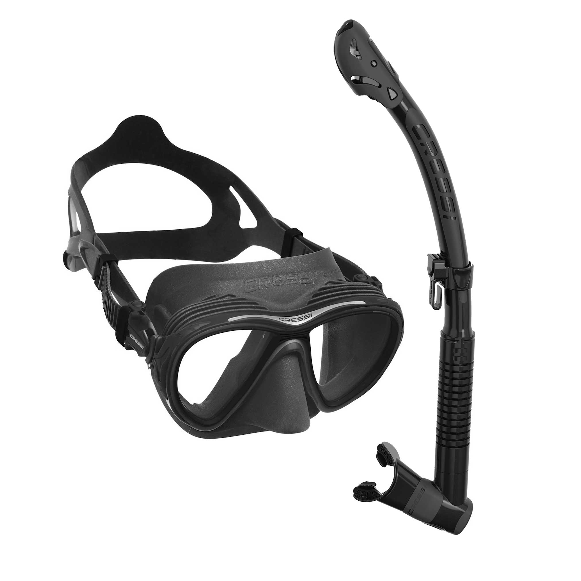 Dive Mask and Dry Snorkel Set | Quality and Comfortable Scuba Gear for  Scuba Diving, Snorkeling, Freediving and Spearfishing | Red