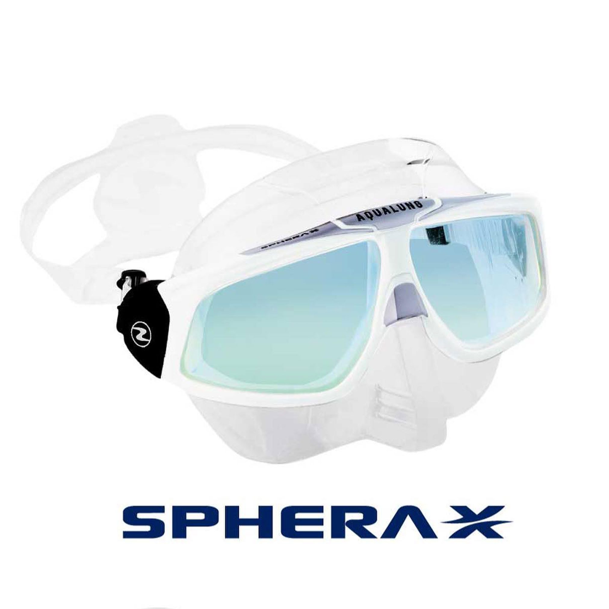 Aqualung Sphera X Mask White Mirror Lens