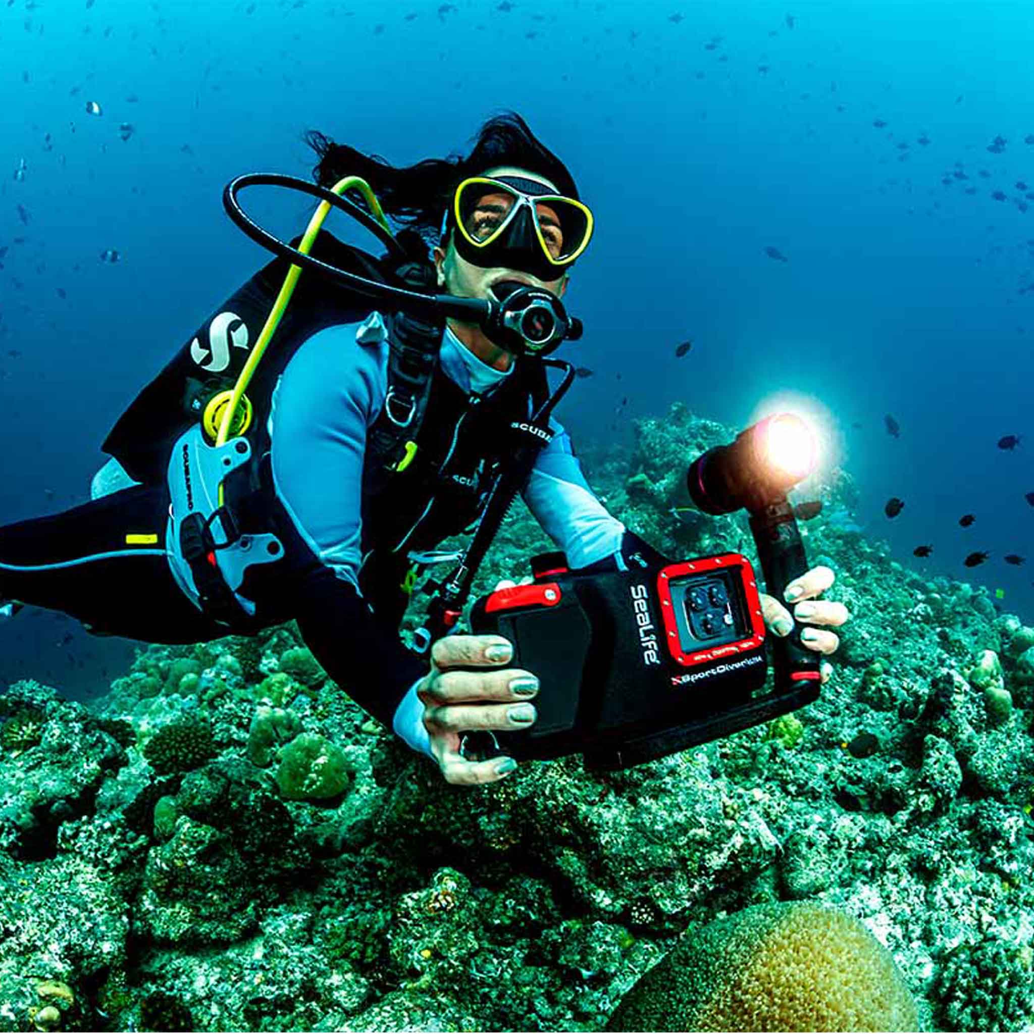 SeaLife SportDiver ULTRA Pro 2500 Set iPhone Android Dive