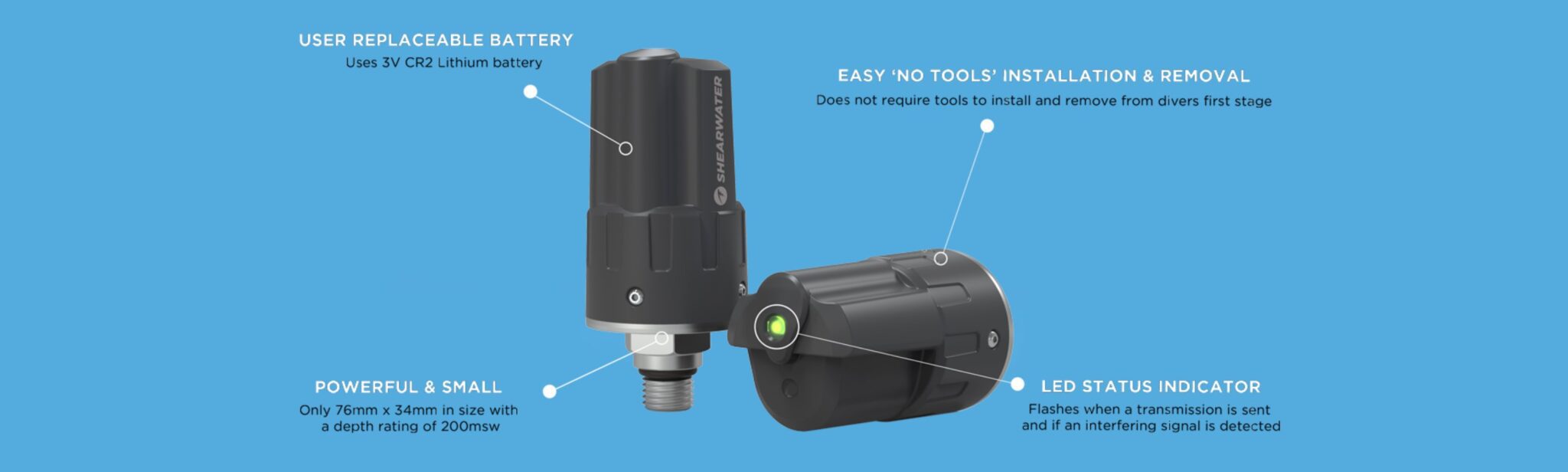 Shearwater Peregrine TX X Swift: Il Computer Subacqueo Avanzato Per Immersioni Tecniche