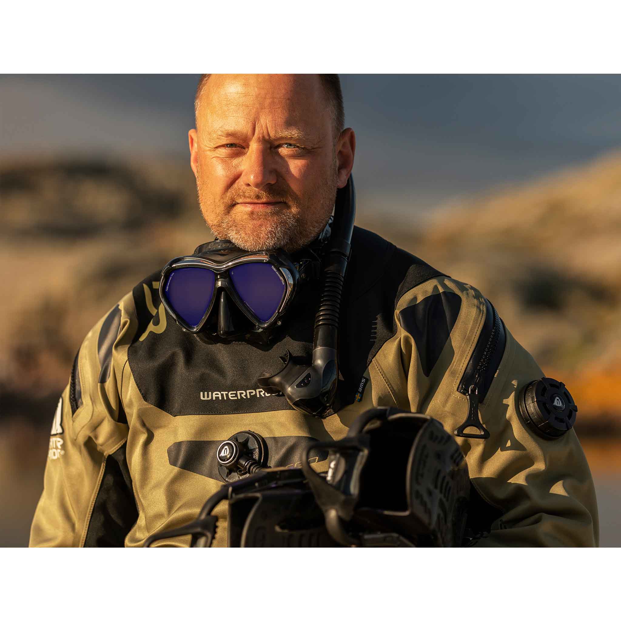 Waterproof D3 Ergo Drysuit Men's Dive Gear Australia