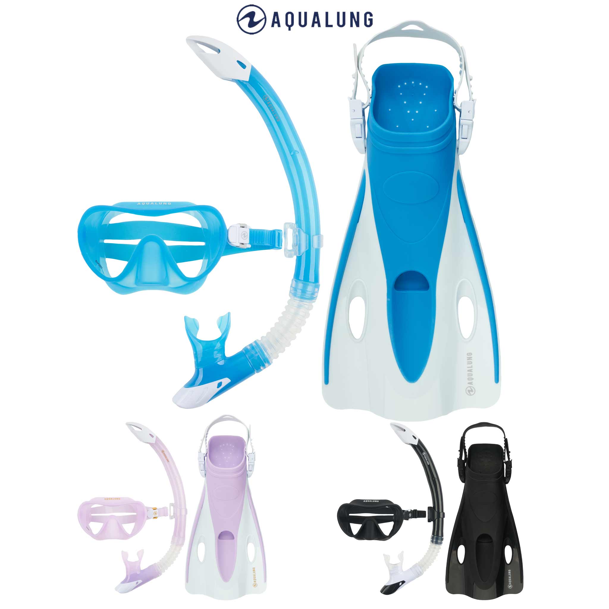 Aqualung Nabul Adult Travel Snorkelling Set Dive Gear Australia